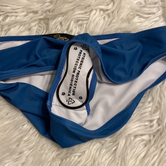 Suzanne Betro Swim bottom size L BNWOT color blue see photos - Picture 4 of 8